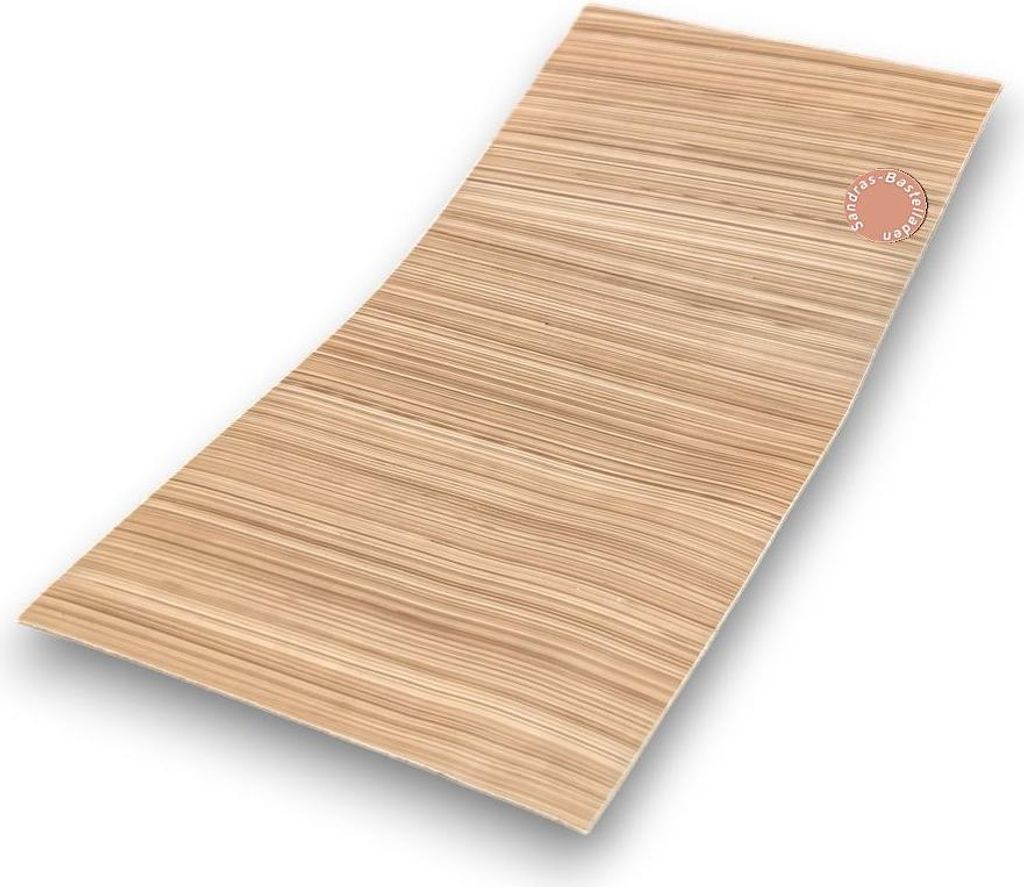 Sandras-Bastelladen - Handbemalt Schraffur - Kerzen Verzierwachsplatte - 200 x 100 x 0,5mm Taupe
