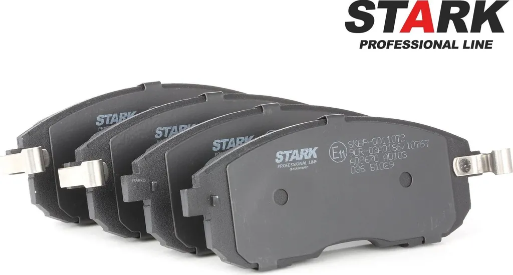 Freinage Avant pour Nissan Pulsar et Tiida - Plaquettes STARK Fiables