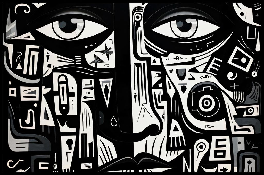 Plakat 86,4x56,8cm Labyrinth der Gedanken