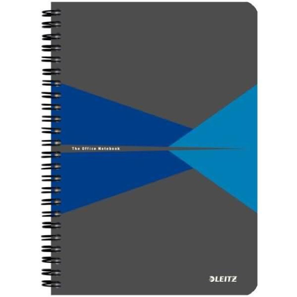 LEITZ 4498-00-35 Leitz Collegeblock Office PP A5 kariert, blau