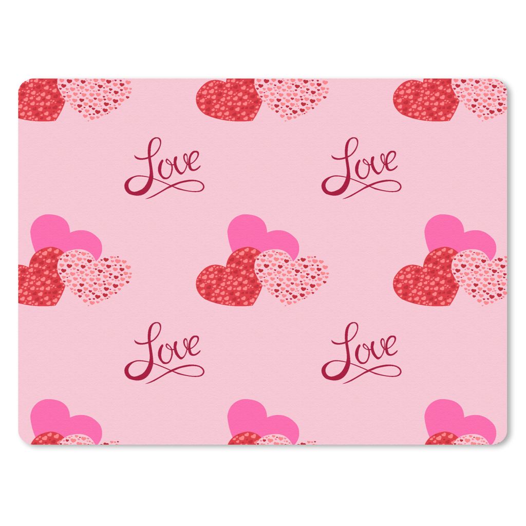 MuchoWow Mauspad Mousepad Liebe - Design - Liebesgeschenk 40x30 cm - Mousepads - Maus Mat - Pad - Mausunterlage - Anti Rutsch