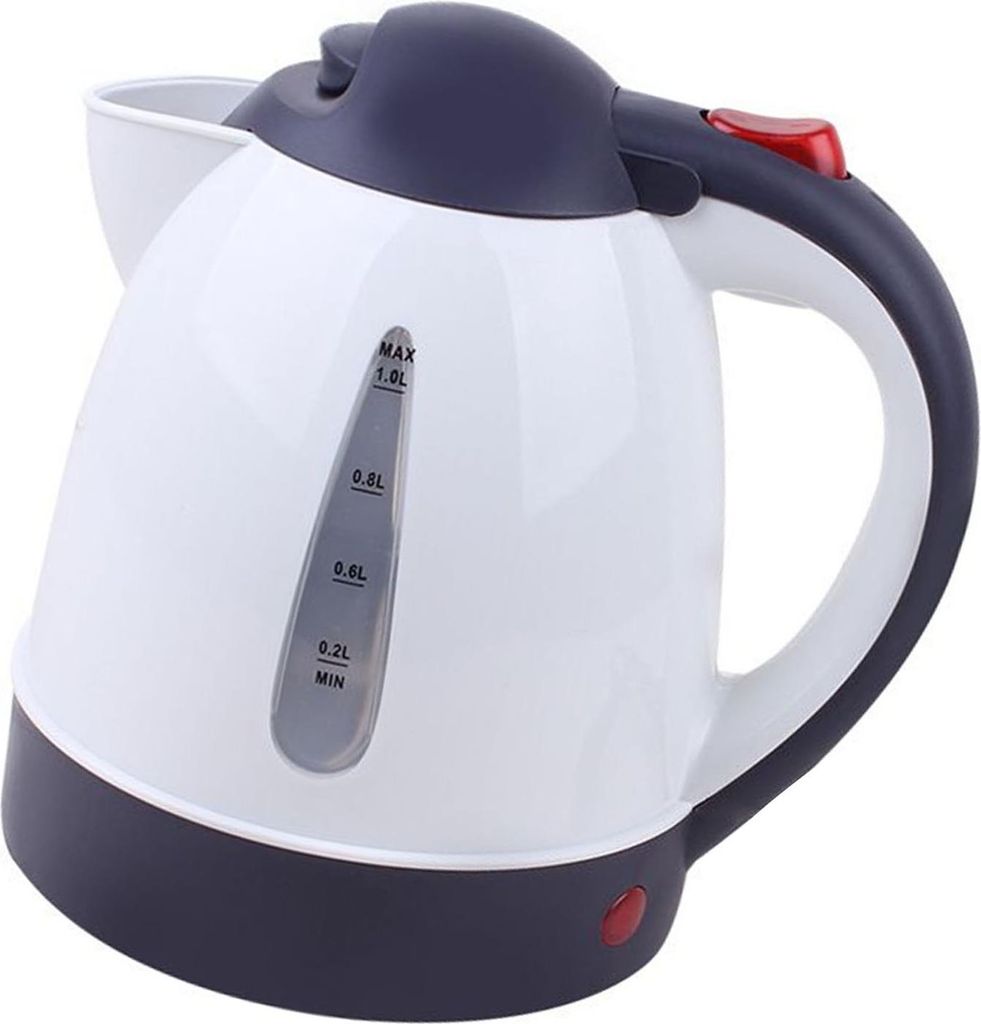 Wasserkocher für das Auto, 1000 ml, für Tee und Kaffee, mit automatischer Abschaltung, für Reisen und LKW, Weiss