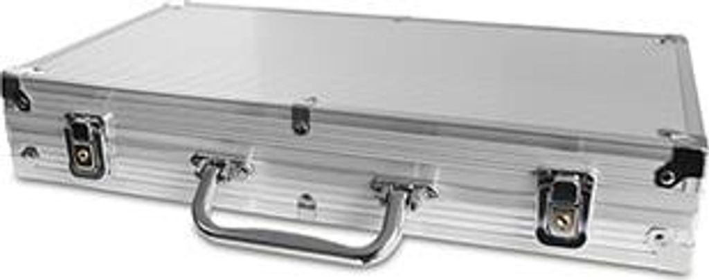 Set de Poker Royal Flush Pro – 300 jetons en argile de 10 g – 2 Jeux de cartes, Dés et