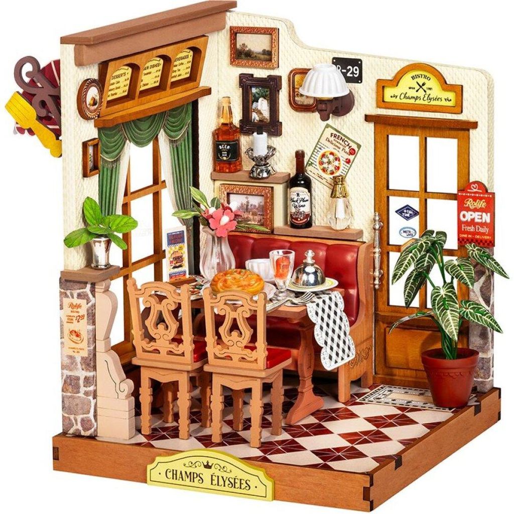 3D Puzzle Minicasuta Champs-Élysées Bistro, RoLife, 160 Zdjęcie produktu 