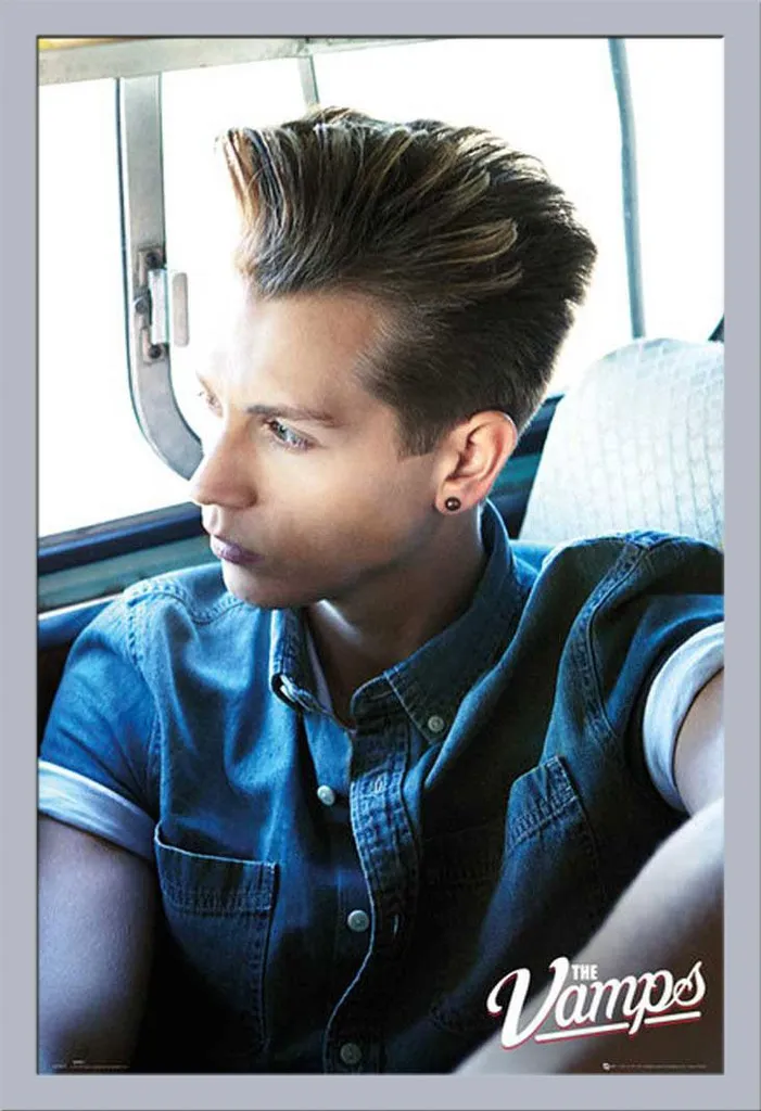Set Poster James McVey + Cornice Shinsuke Maxi Argento MDF