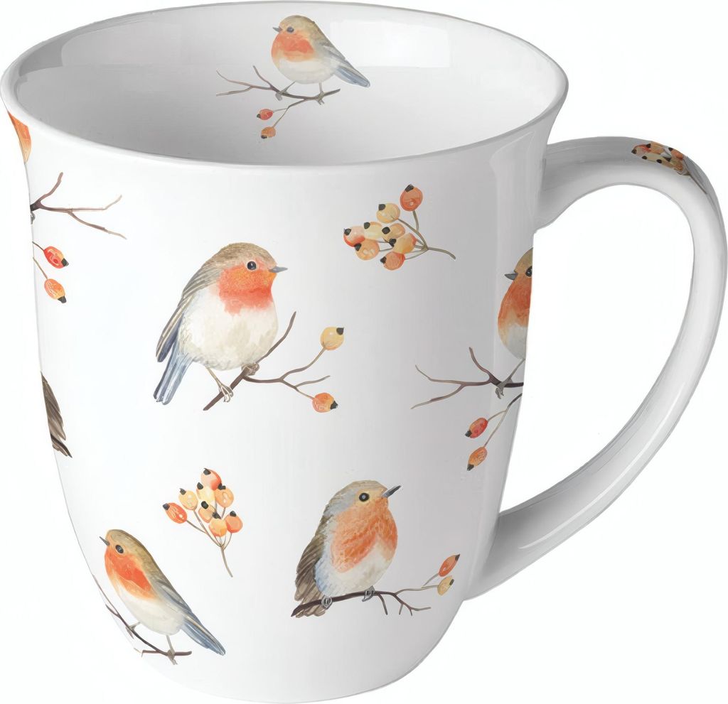 Tazza Famiglia di pettirossi Immagine del prodotto 