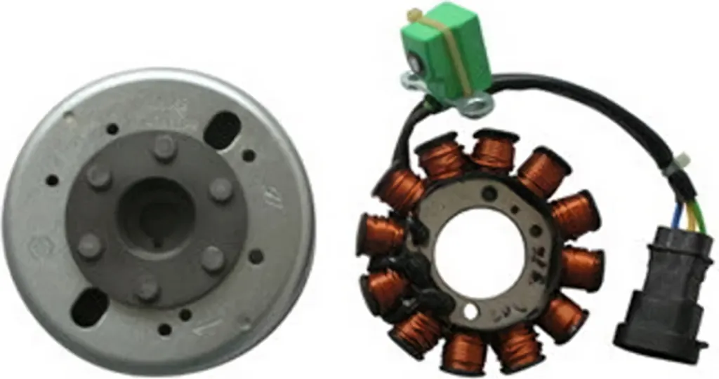 Alternateur 12V 120W pour Vespa LX Primavera Sprint et Piaggio Fly 4T