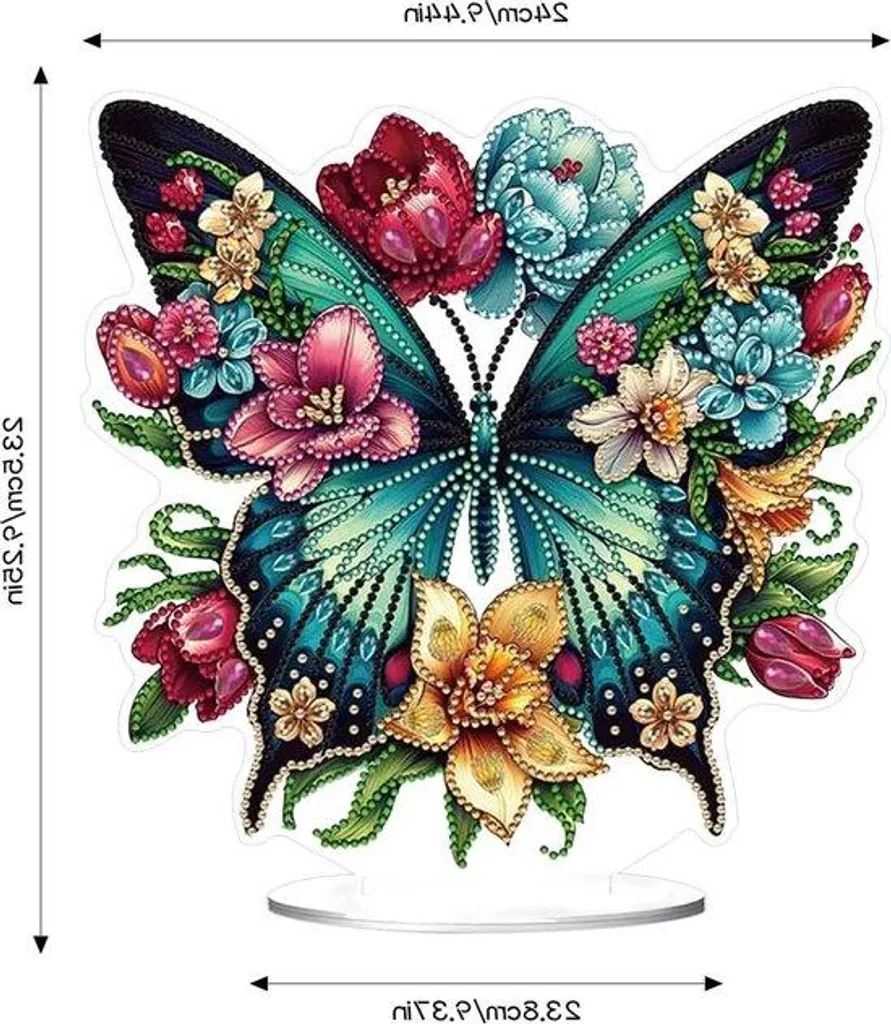 Activité DIY Peinture Diamant Papillon pour Déco Intérieure et Détente