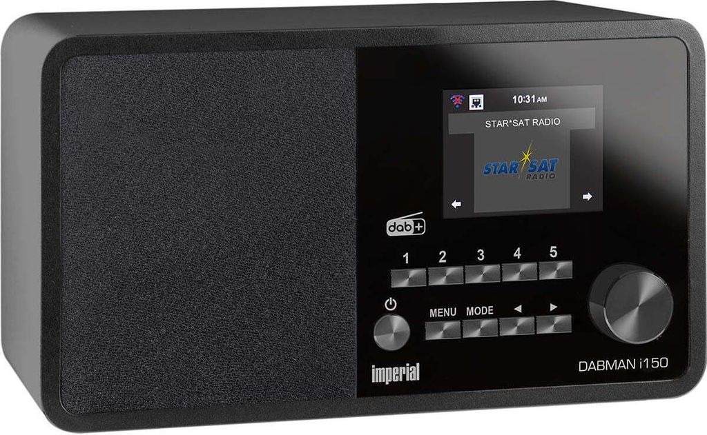 Imperial DABMAN i150 Radio Tragbar Schwarz Produktbild 