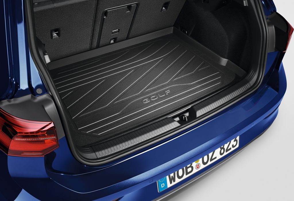 Original VW Golf 8 Gepäckraumeinlage Kofferraumeinlage Produktbild 
