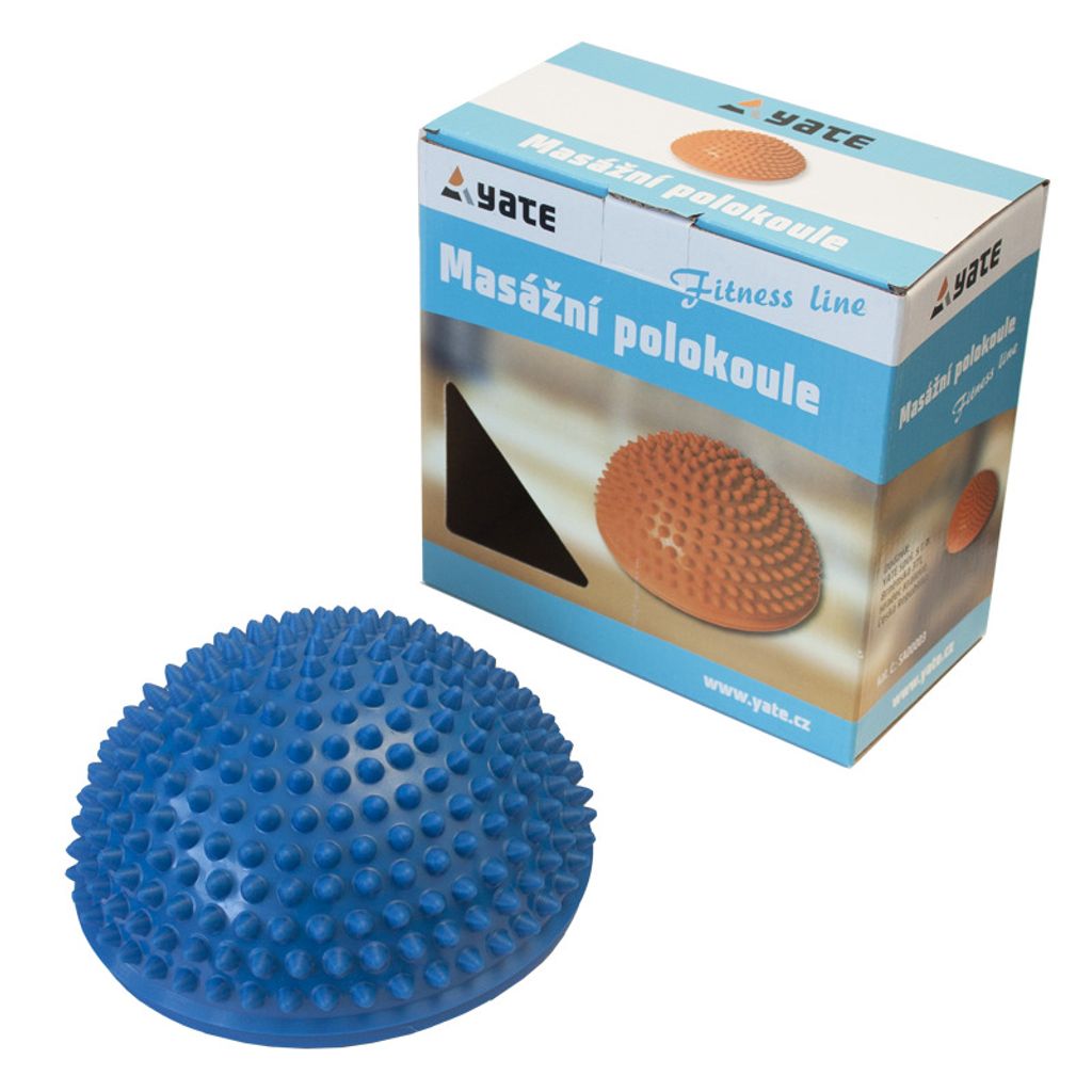 YATE Semisfera per massaggio - 16 cm arancione Immagine del prodotto 