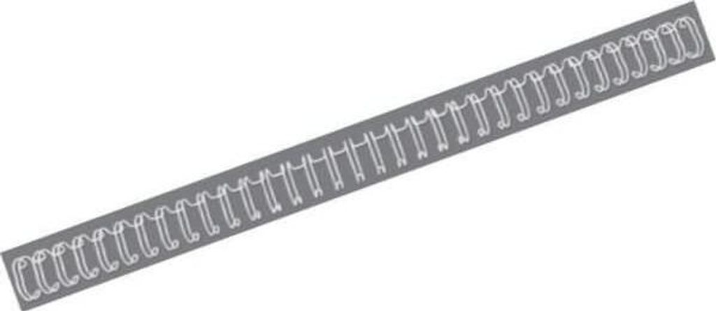 Drahtbinderücken WireBind A4 Nr. 5 8mm VE=250 Stück weiß