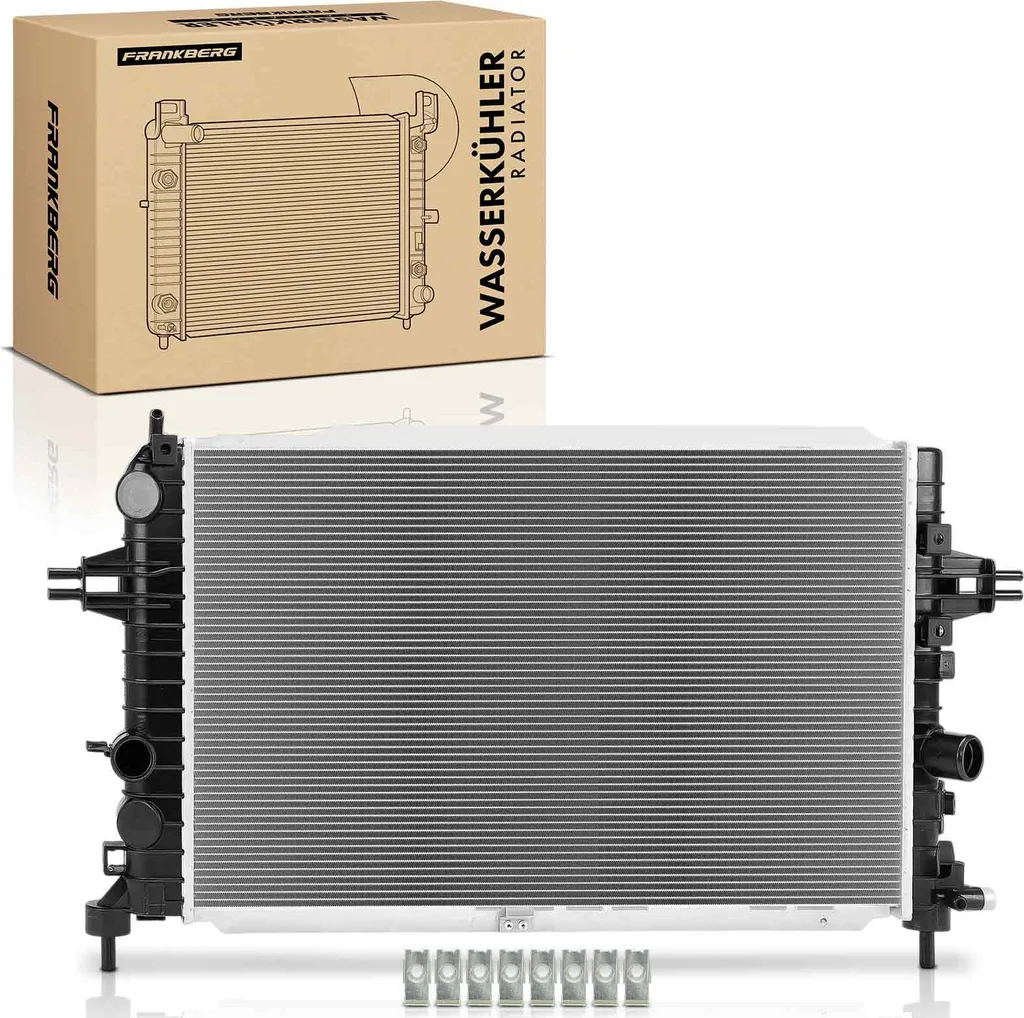 Radiateur Moteur Frankberg en Aluminium pour Opel Astra H et Zafira B