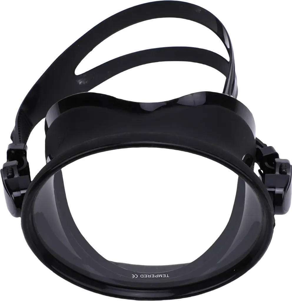 Masque de Plongée Verre Trempé Anti-buée avec Tuba à Soupape pour Adulte