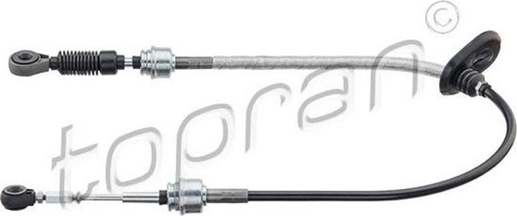 TOPRAN Seilzug Schaltgetriebe 409 646 links