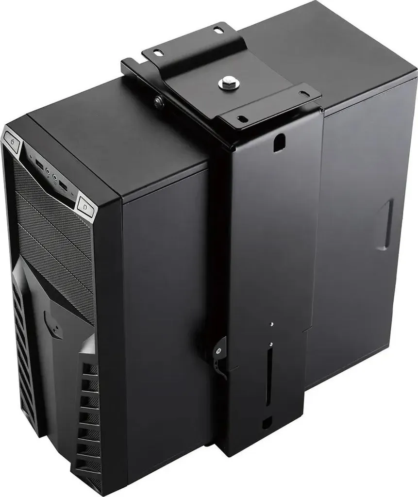 Fixation Sous Bureau pour Unité Centrale - Support PC Réglable Acier - 7