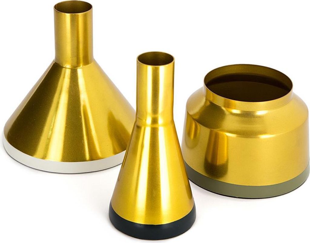 Vase Auro 100 3er-Set Grün