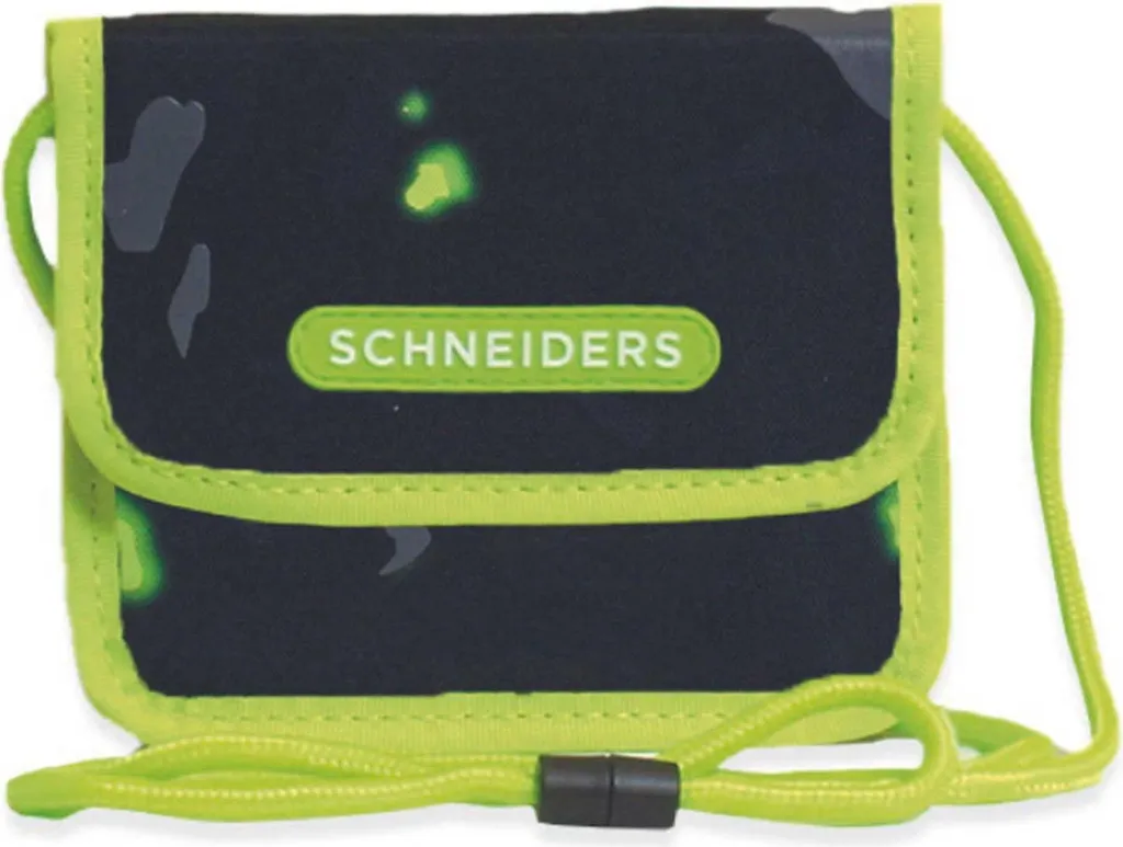 Schneiders Borsello da Collo Outer Space Nero | Portafoglio da Viaggio