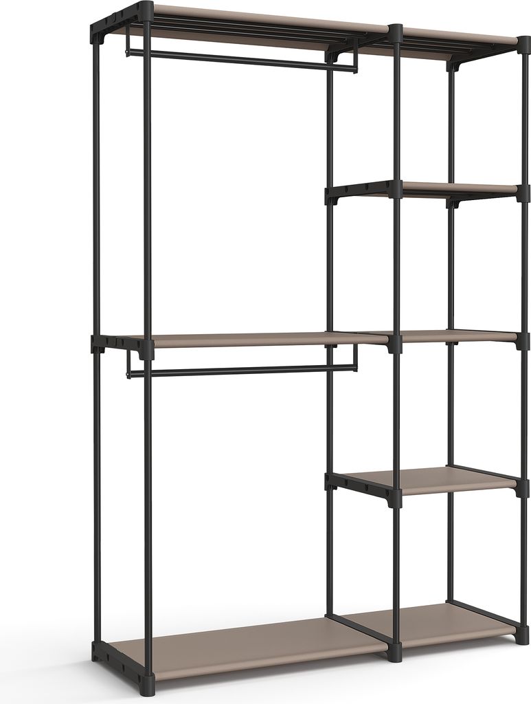 SONGMICS Kleiderschrank offen, freistehender Produktbild 9