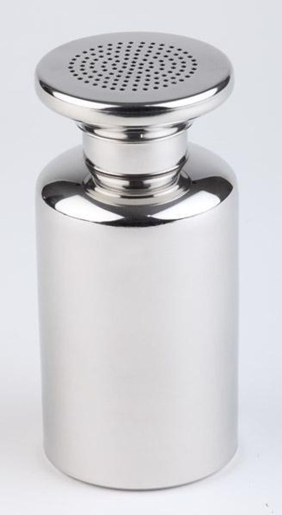 APS 772 Salzstreuer, Edelstahl, mit Schraubkappe, Ø 8 cm, Höhe 17 cm