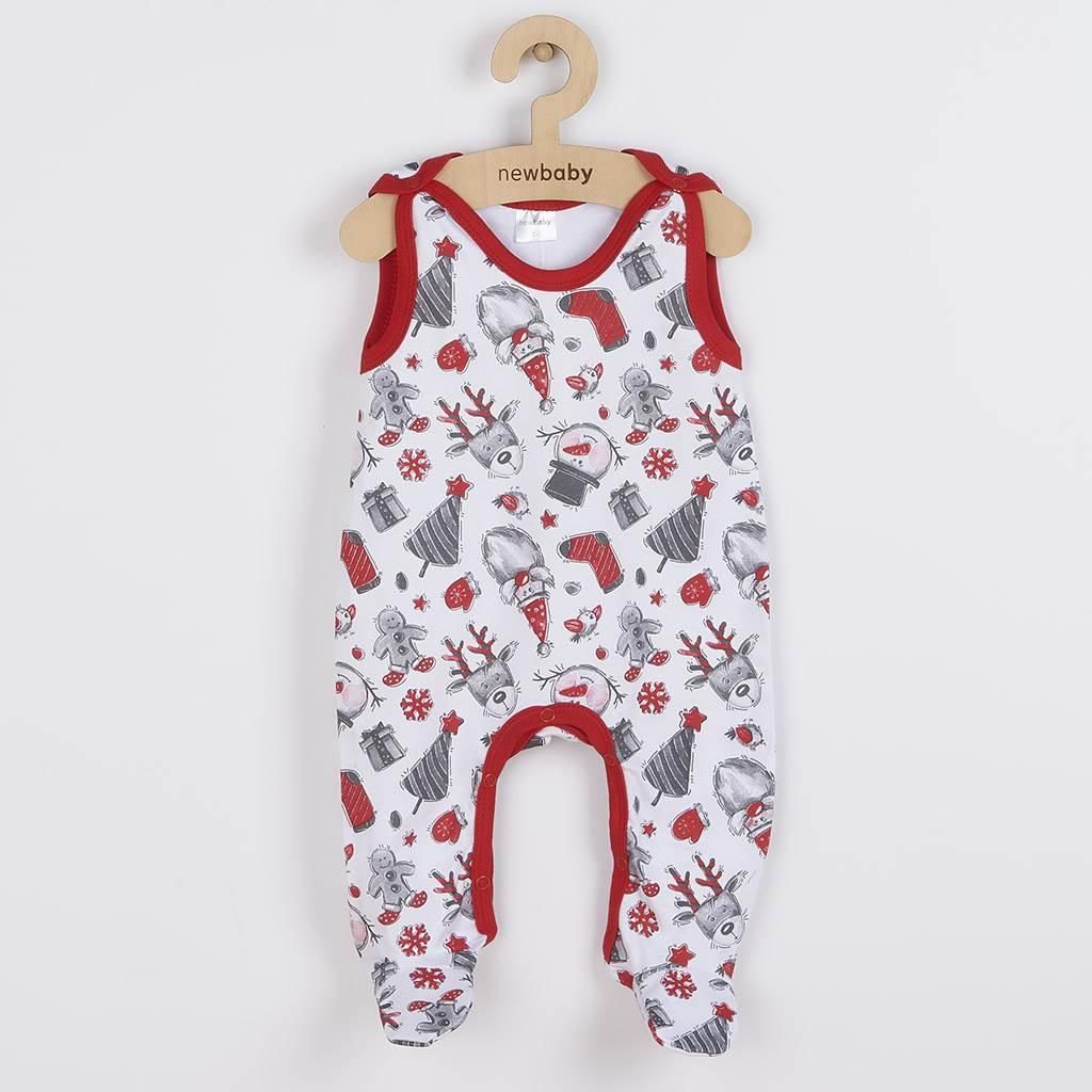 Baby-Baumwoll-Strampler New Baby Christmas, Gr. 74 (6-9m)