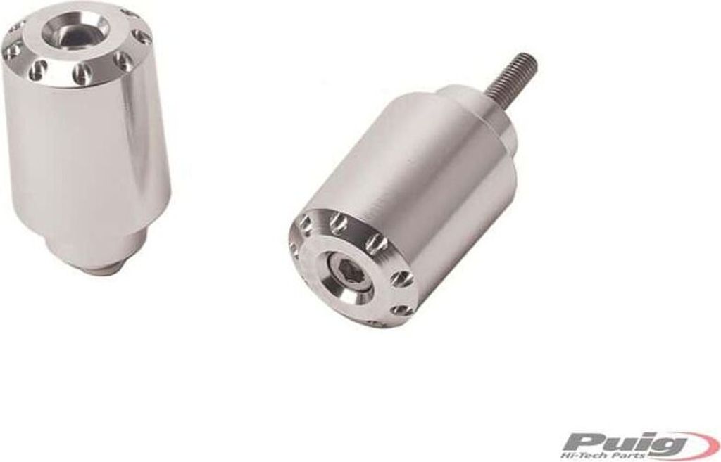 PUIG 9008P Lenkerenden Lang passend fuer SUZUKI GSX-R1000 Silber