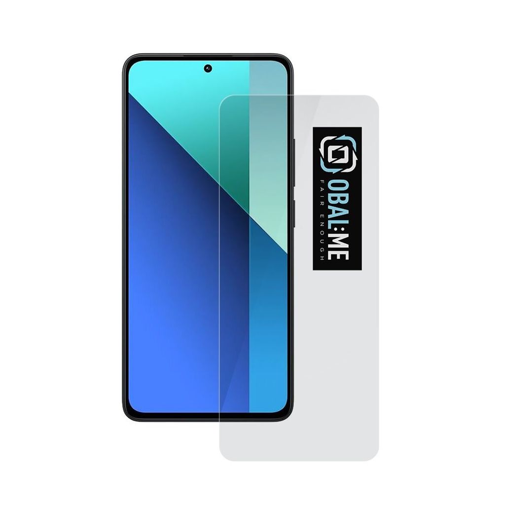 OBAL:ME 2.5D Gehärtetes Glas für Xiaomi Redmi Note 13 4G/Redmi Note 13 5G - Durchscheinend KP31083