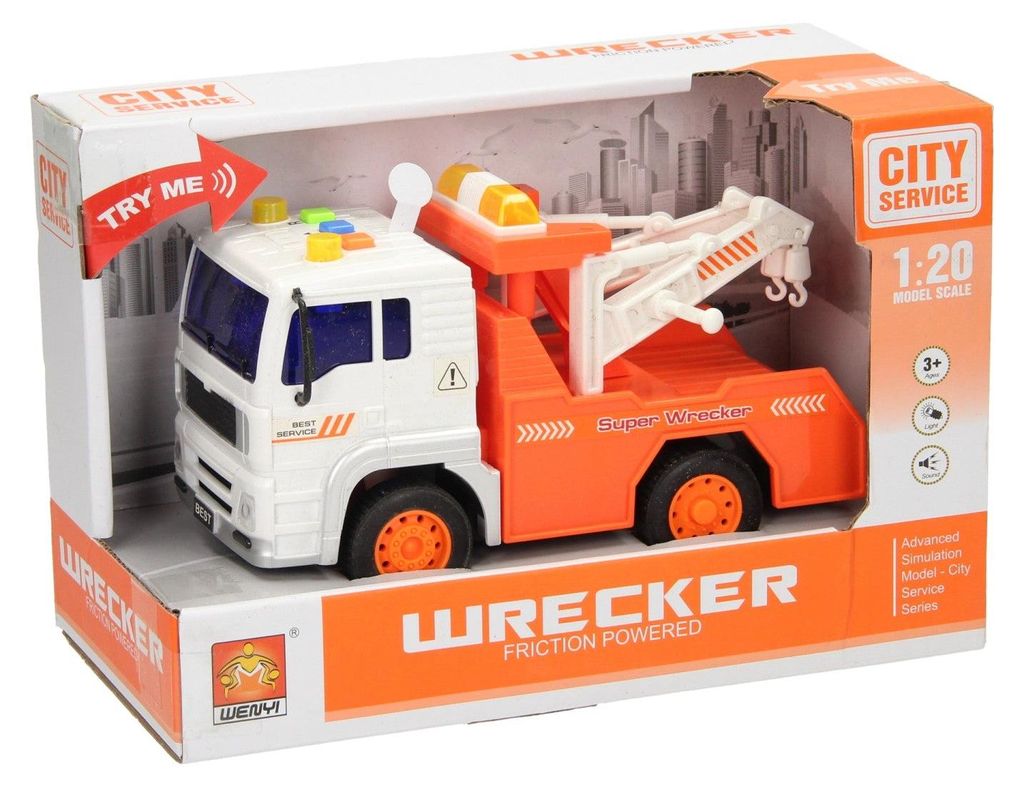 Abschleppwagen mit Licht und Ton