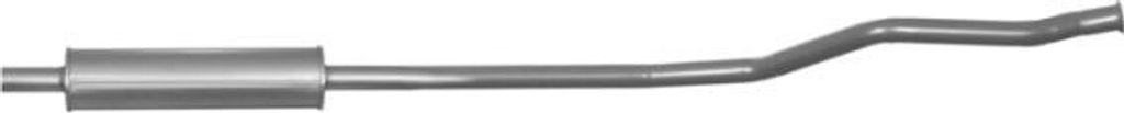 VEGAZ PGS-340IMA Mittelschalldämpfer Schalldämpfer passend für PEUGEOT 206 Schrägheck (2A/C)