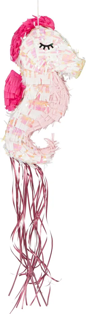 Pinata Hippocampe 53 cm Effet Holographique - Déco Nacrée pour Enfant