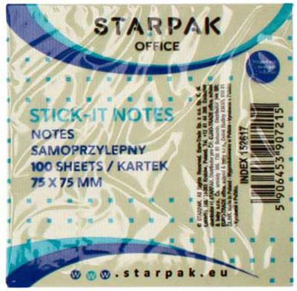 NOTES SAMOPRZYLEPNY 75X75 mm 1