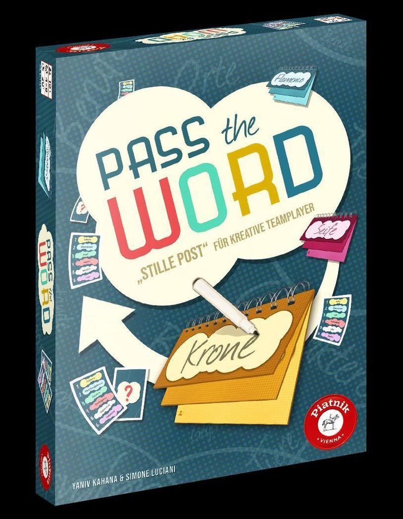 Piatnik Pass the Word, Kartenspiel, Party, 10 Jahr(e), 20 Produktbild 