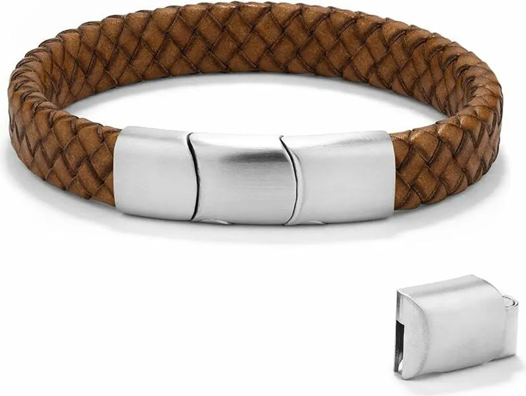 Bracciale Radiant Uomo RH000291 Pelle Marrone | Garanzia e Qualità