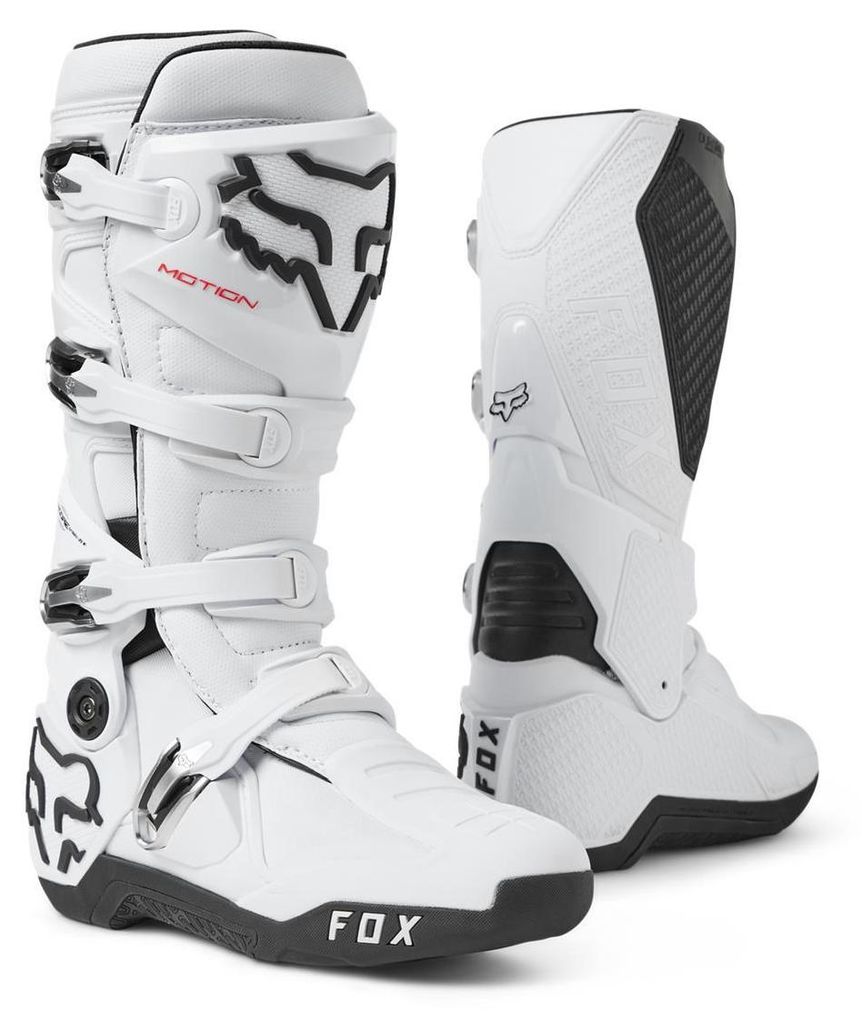 FOX Motion Bottes de Motocross, blanc, 10.5 Image du produit 