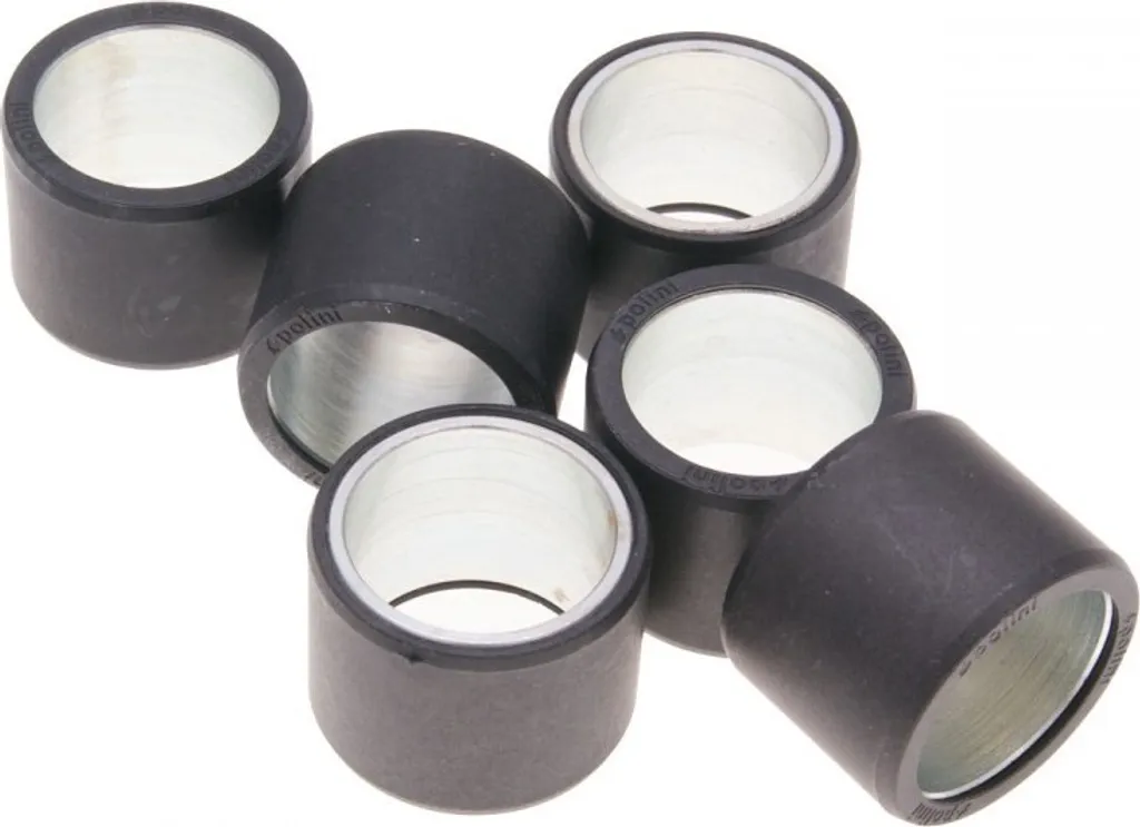 Poids de Variateur Polini 27,6x21,5mm 20,5g - Jeu de 8 Galets de Rechange