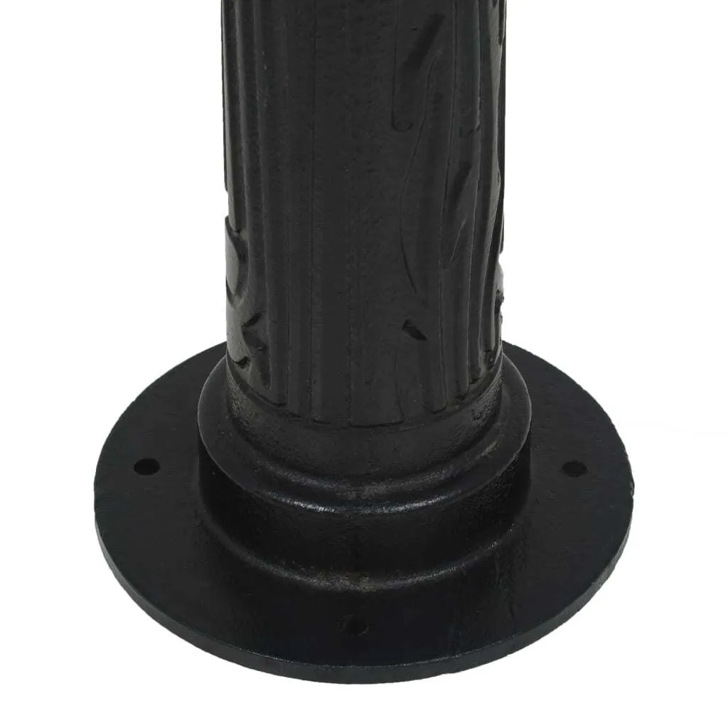 Socle de pompe en fonte avec traitement anti-corrosion vidaXL