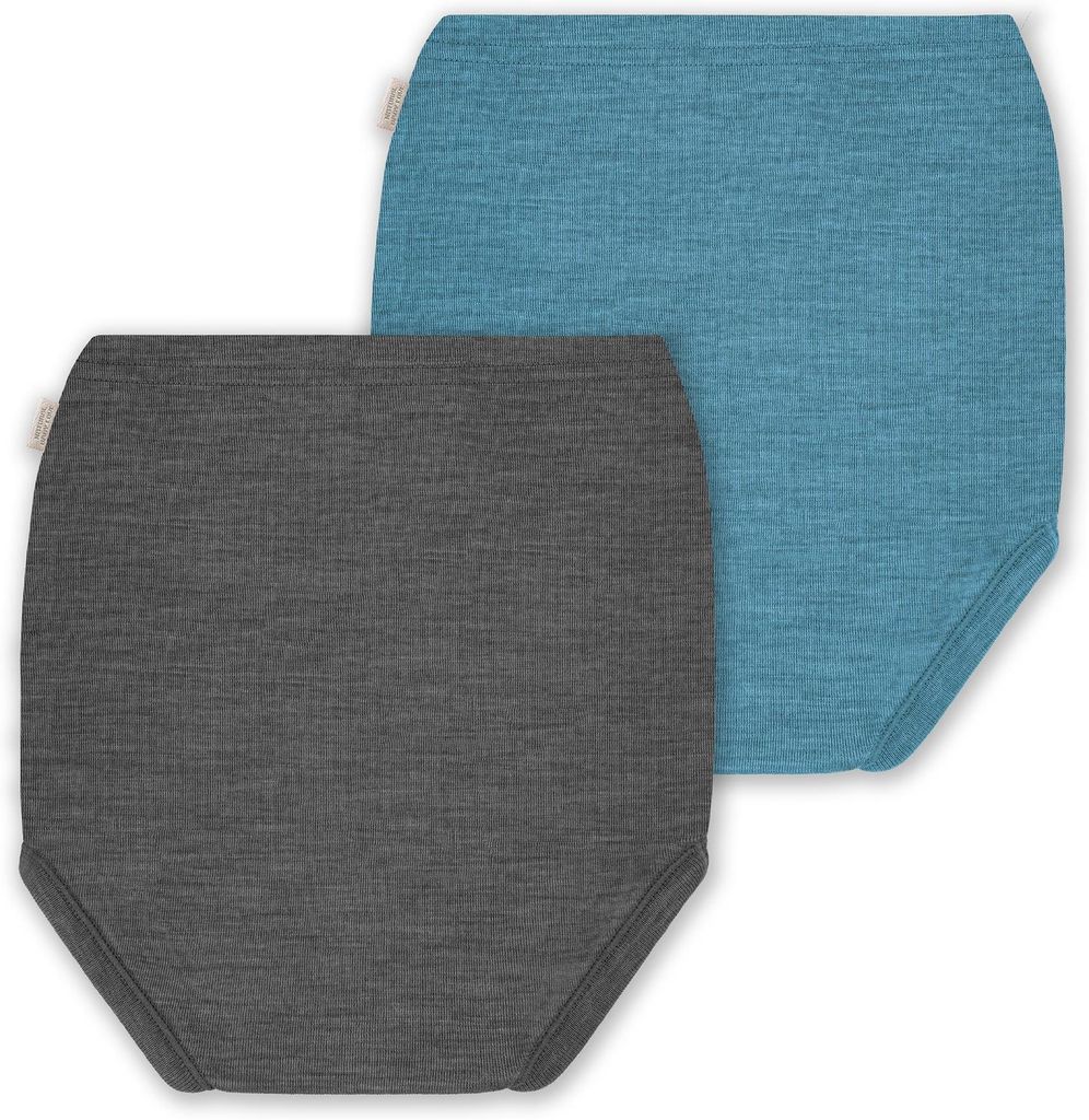 normani 2er Pack Baby Merino Windelhose