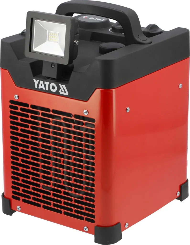 Stufa Elettrica Potente 3300W per Garage con Luce LED Integrata