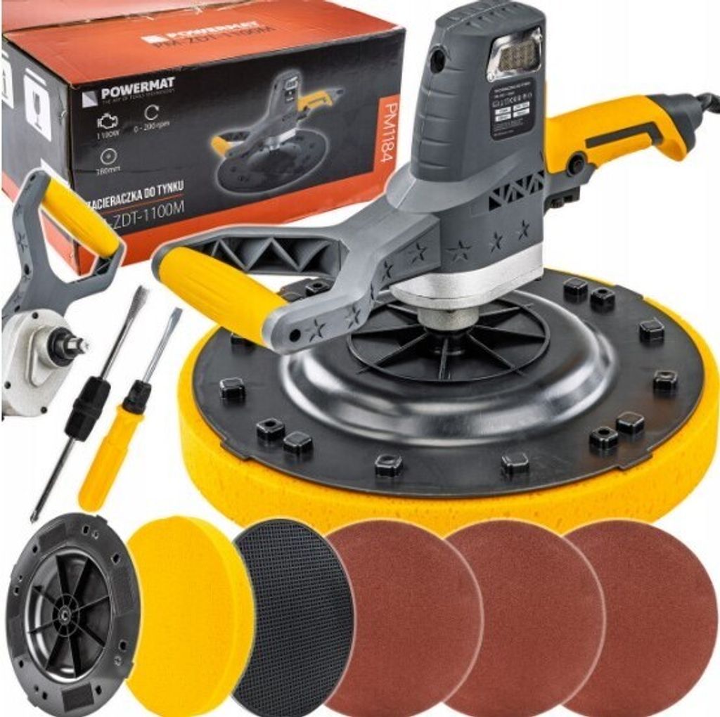 POWERMAT PM-ZDT-1100M Vyhladzovač omietok 1,1 kW Obrázok produktu 