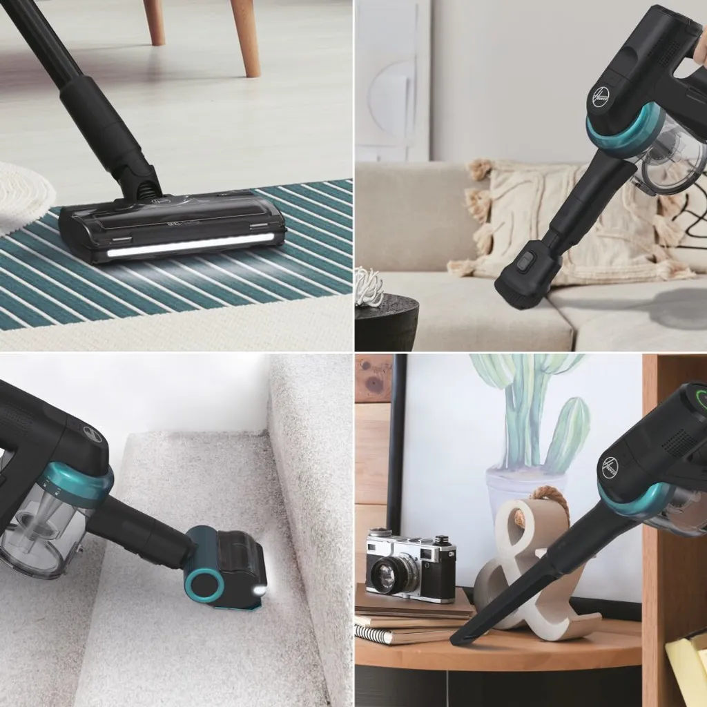 Aspirateur Balai Hoover HF410P 011 Idéal pour les Grands Appartements et Sols