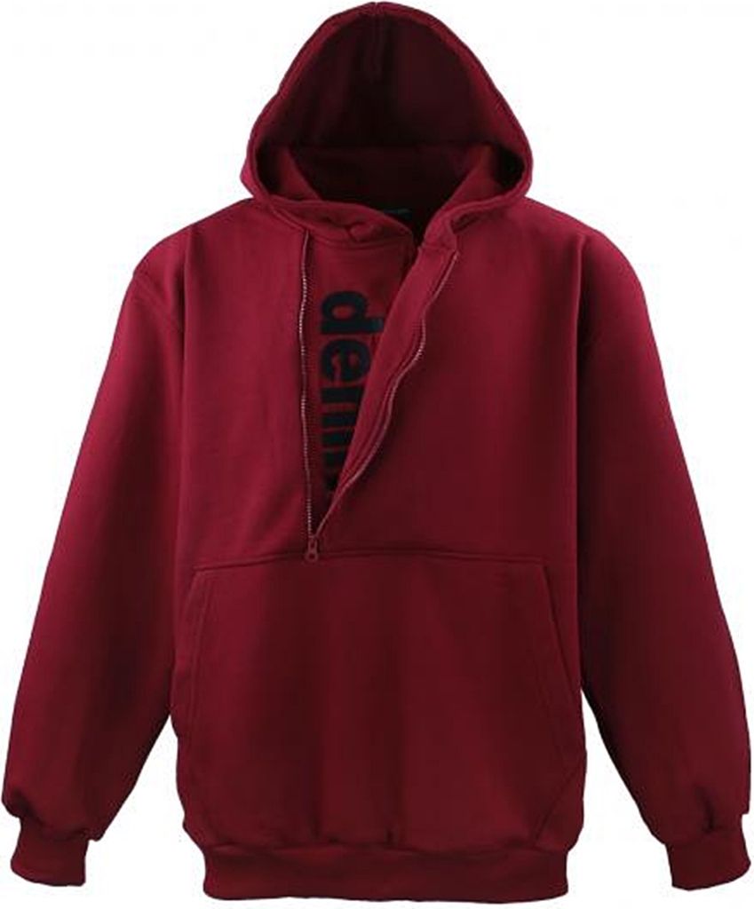 Lavecchia Herren Kapuzen Hoodie LV-214 (Bordeaux, 4XL)
