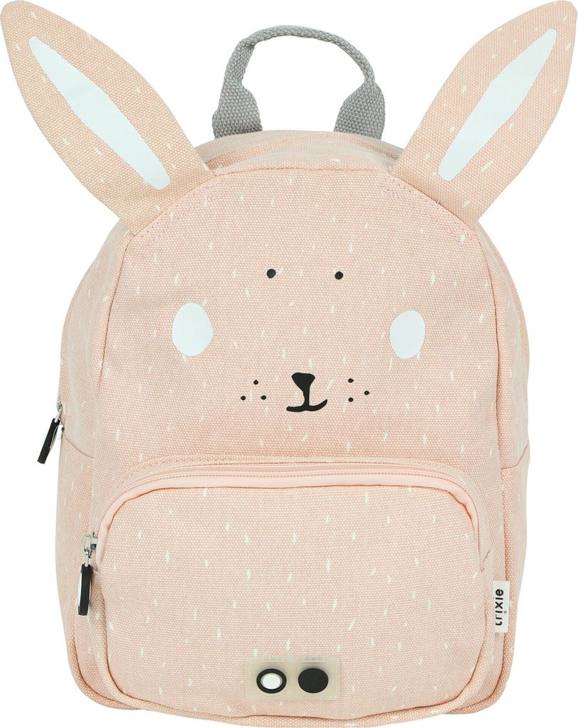 Zaino Asilo Nido Trixie Kids 31 Cm - Con Spallacci Imbottiti, Tasca Frontale E Nominetta Interna