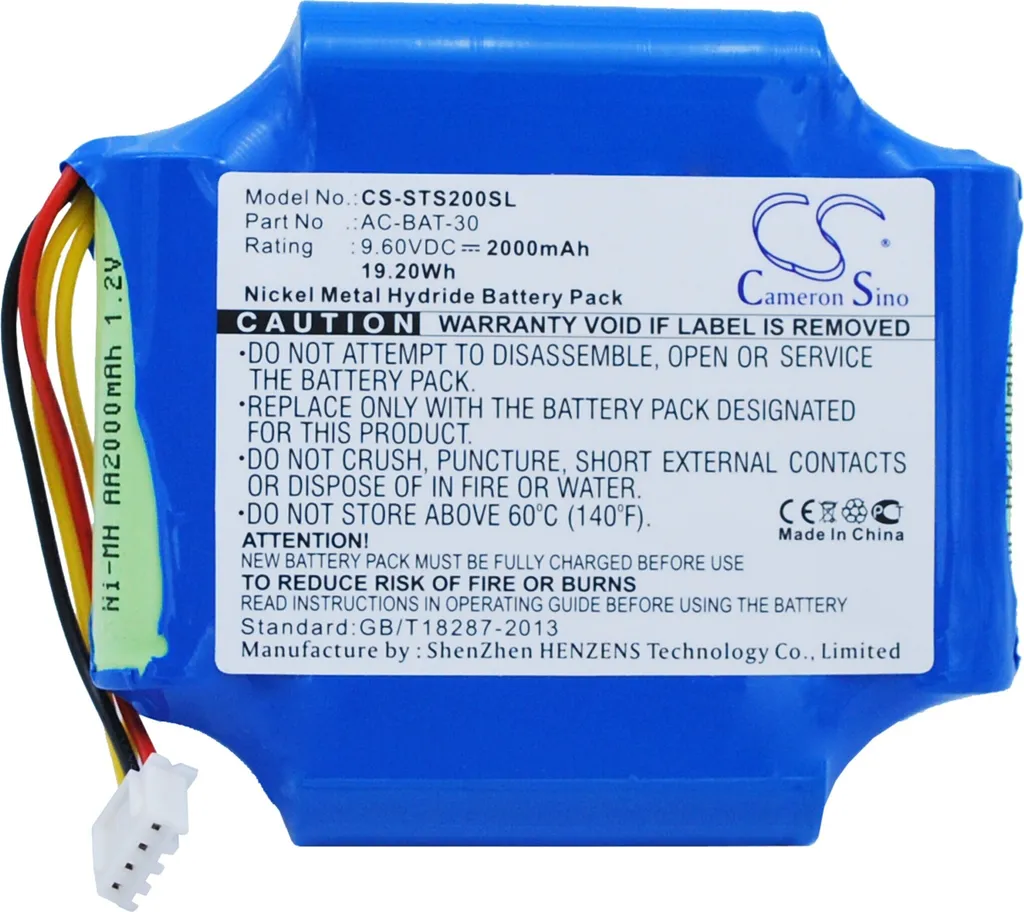 Batterie Techtek pour ShinewayTech S20A S20B S20C remplace AC-BAT-30