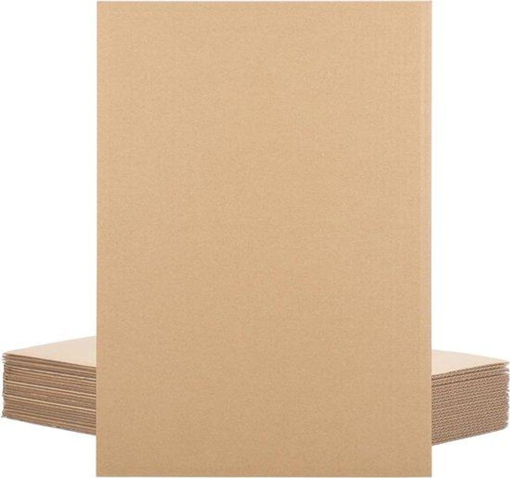 Kunststoffverpackung - 24 Stück - A3 Golfkarton - 30 x 42cm - 3mm Dicke - Karton für Versand, Kunst, Handwerke.