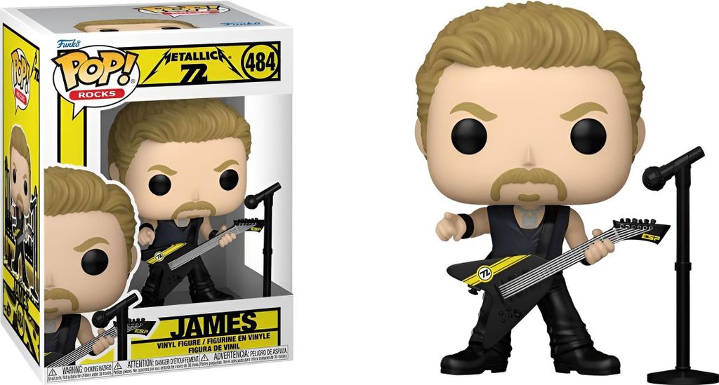 Metallica POP! Rocks Vinyl Figur James (72 Seasons) 9 cm Obrázok produktu 