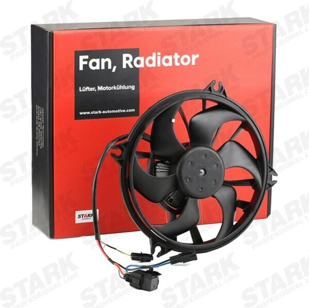 Ventilateur de refroidissement moteur 1253E3 pour Peugeot 407 et C5 II