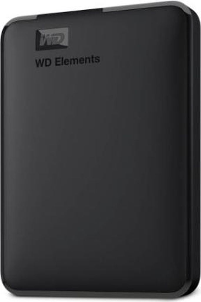 Western Digital WD Elements Portable, 2 TB, 2.5", 3.2 Gen 1 (3.1 Gen 1), Schwarz