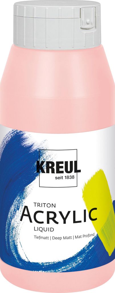 KREUL SOLO GOYA Triton Acrylic, 750 ml, Rose, Flasche Produktbild 