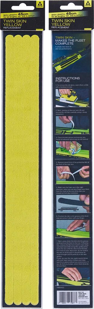 Fischer TWIN SKIN YELLOW MOHAIR MIX YELLOW 41