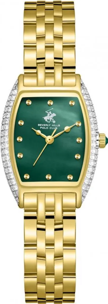 Montre Femme Élégante pour Soirée et Travail - Look Vert Beverly Hills